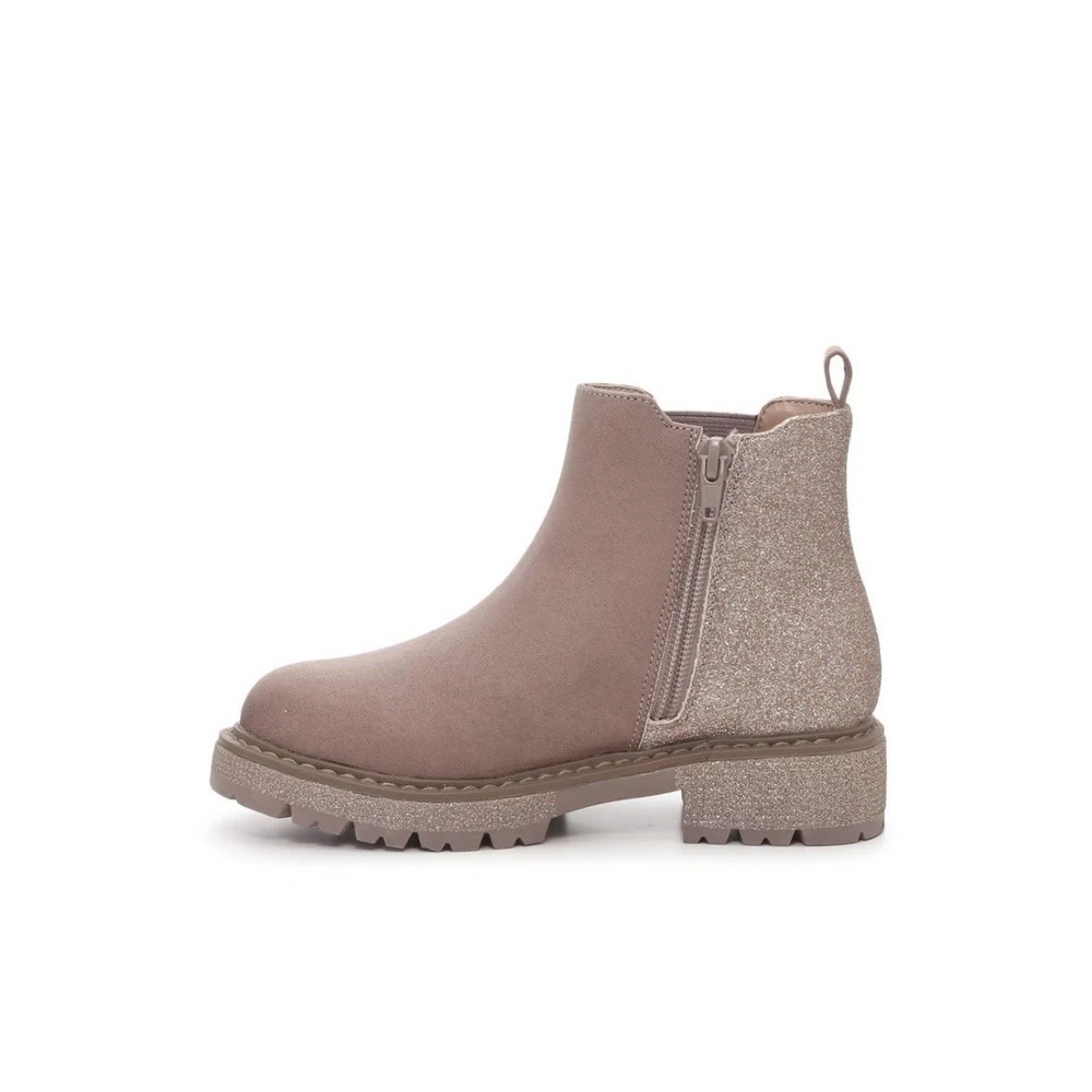 YOUTH GIRL'S STEVE MADDEN *JHOWL* BOOT COLOR~TAUPE SIZE KIDS‎ 4